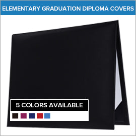 Elementary Plain Graduation Diploma Covers