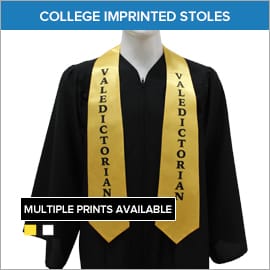 University & College Printed Graduation Stoles