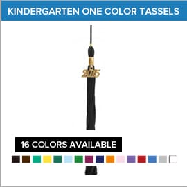 Kindergarten & Preschool One Color Graduation Tassels