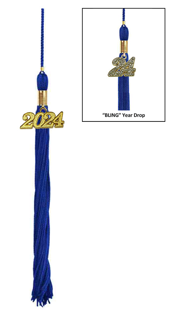 Shiny Royal Blue Elementary Cap & Gown