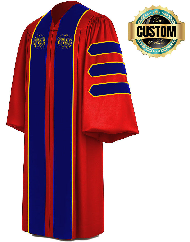 Custom Doctoral Graduation Gown - Doctorate Regalia - Graduation Cap and Gown Custom Doctoral Graduation Gown - Doctorate Regalia - Graduation Cap and Gown