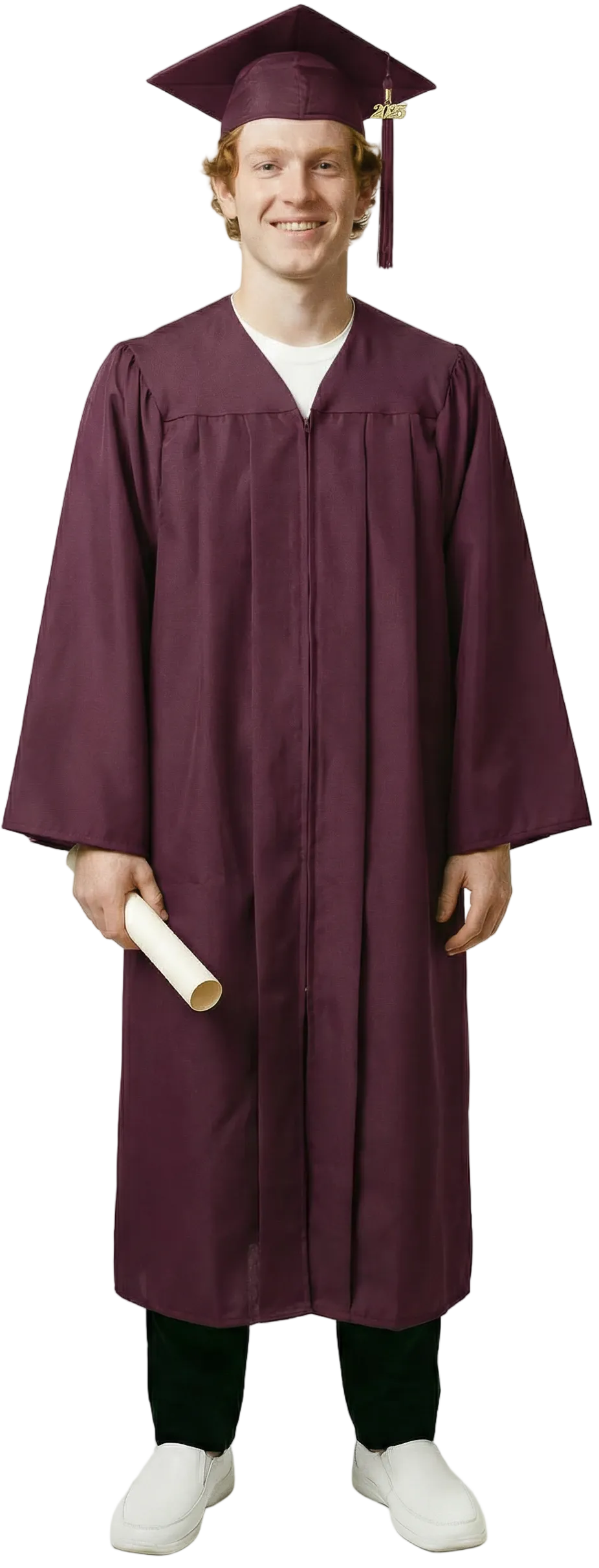 graduation dress and cap Modest Unique Royal Blue And Purple V-neck Beading Long Prom Dresses With Pockets