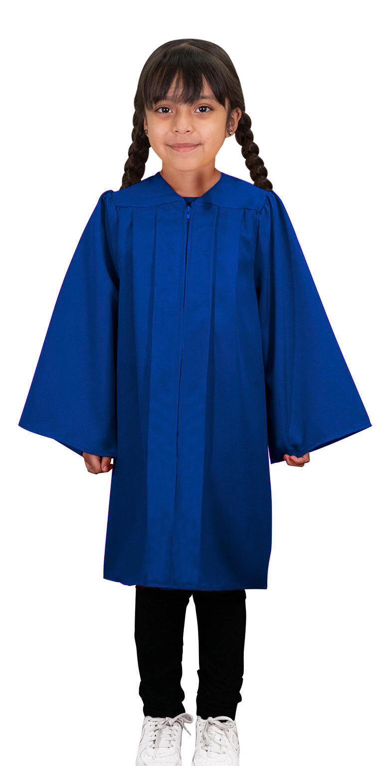 Matte Royal Blue Kindergarten/Preschool Gown