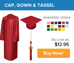 Elementary Graduation Caps & Gowns