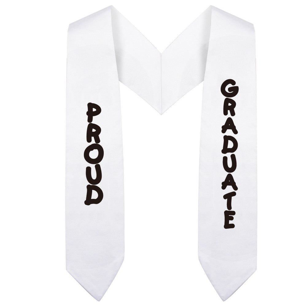 White Imprinted Kindergarten/Preschool Stole