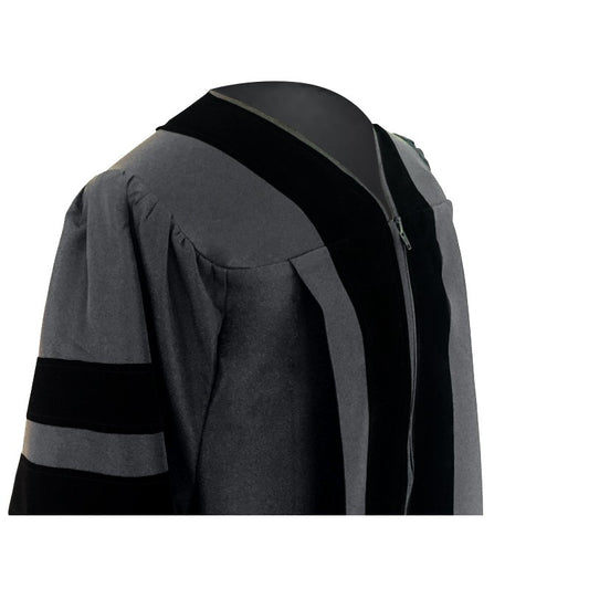 Classic doctor graduation gown