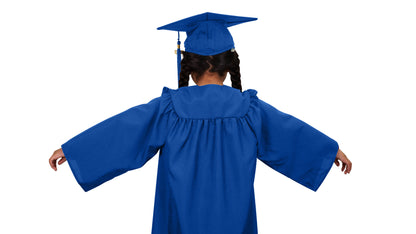 Matte Royal Blue Kindergarten/Preschool Cap & Gown