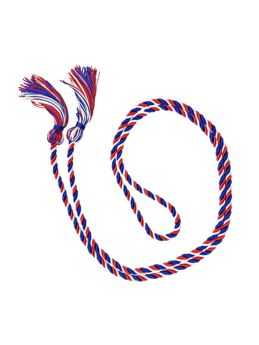 Red, White, Blue USA Military Elementary Honor Cord