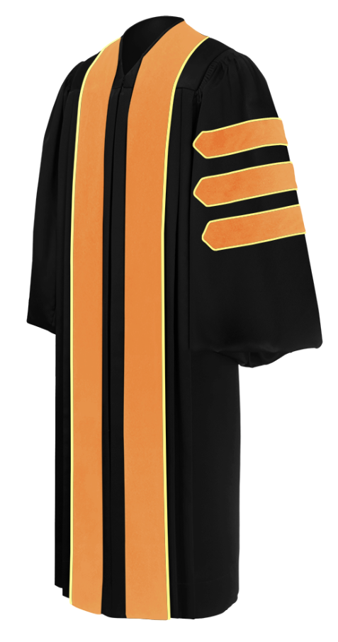 Doctor of Nursing Doctoral Gown - Academic Regalia - Graduation Cap and Gown