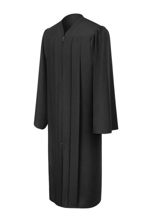 Matte Black High School Gown 60 (6'3