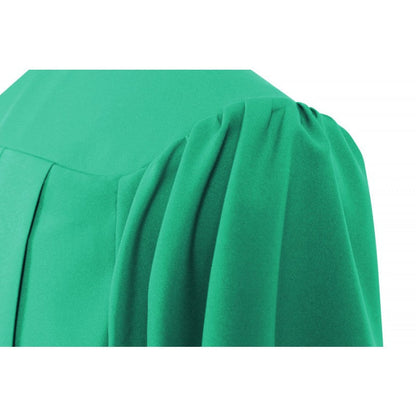 Matte Emerald Green Junior High/Middle School Cap & Gown