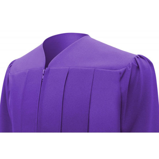 Matte Purple Elementary Cap & Gown