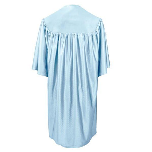 Shiny Light Blue Kindergarten/Preschool Gown