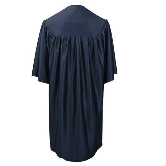 Shiny Navy Blue Kindergarten/Preschool Gown