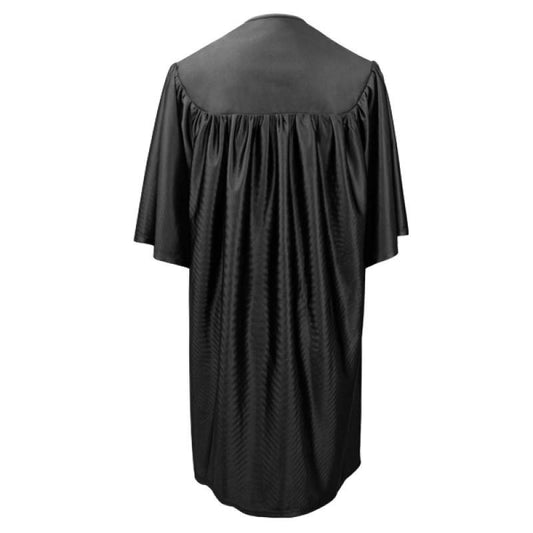 Shiny Black Kindergarten/Preschool Gown
