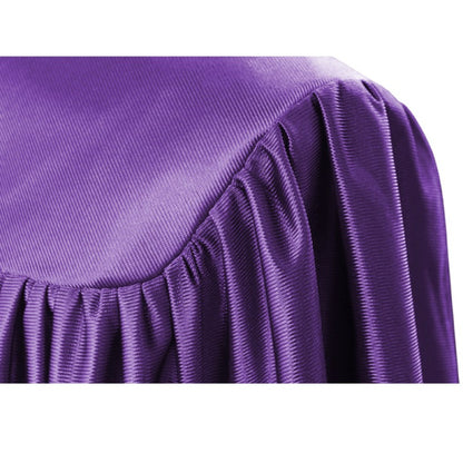 Shiny Purple Kindergarten/Preschool Cap & Gown