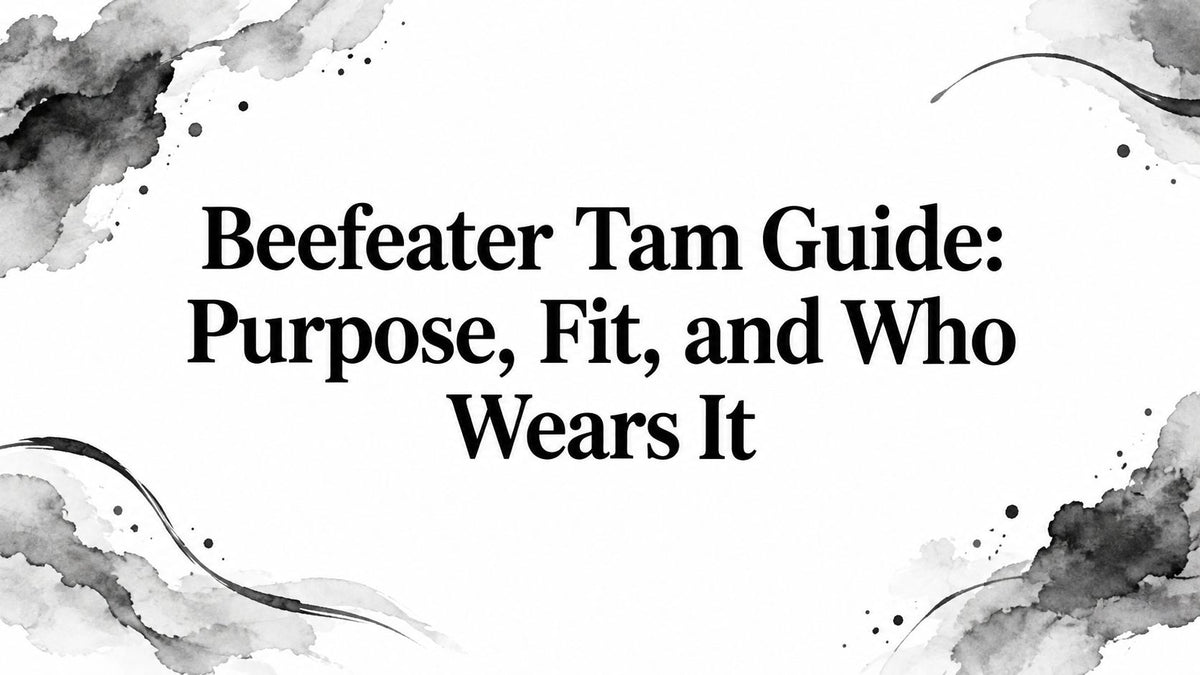 Beefeater Tam Guide: Purpose, Fit, and Who Wears It