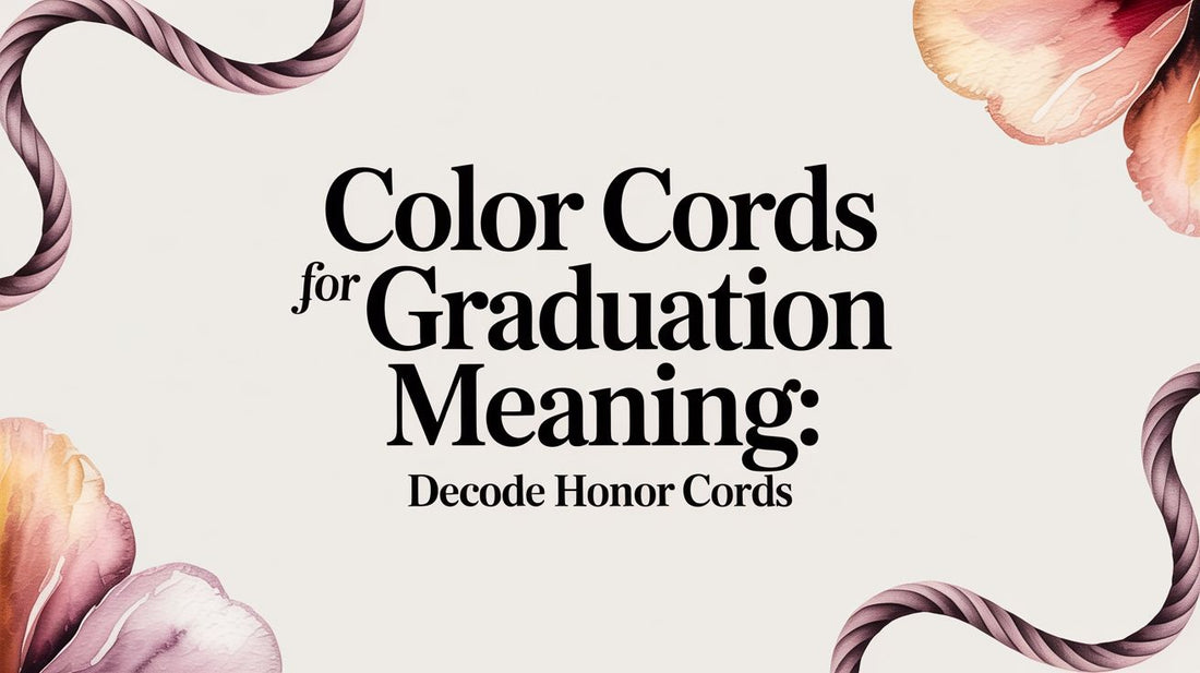 Color cords for graduation meaning: Decode honor cords