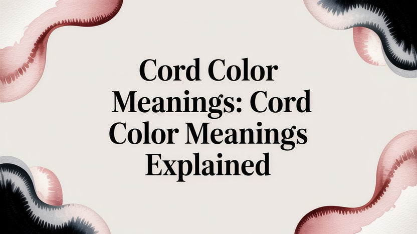 Cord Color Meanings: A Complete Guide to Graduation Cord Colors Explai ...