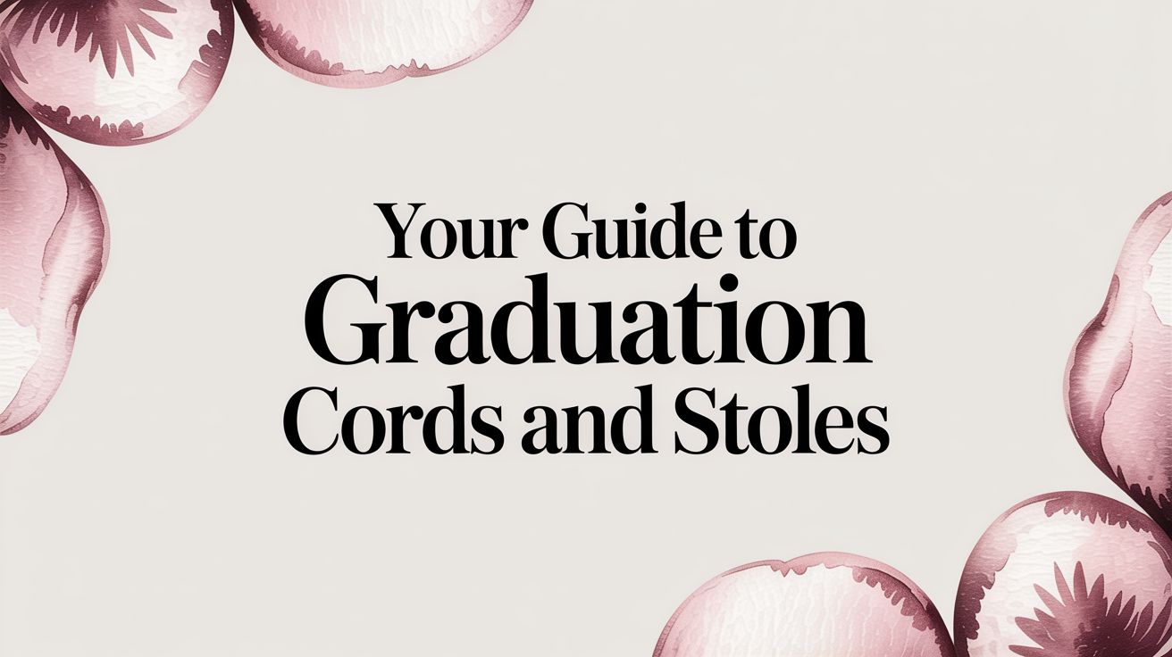Your Guide to Graduation Cords and Stoles