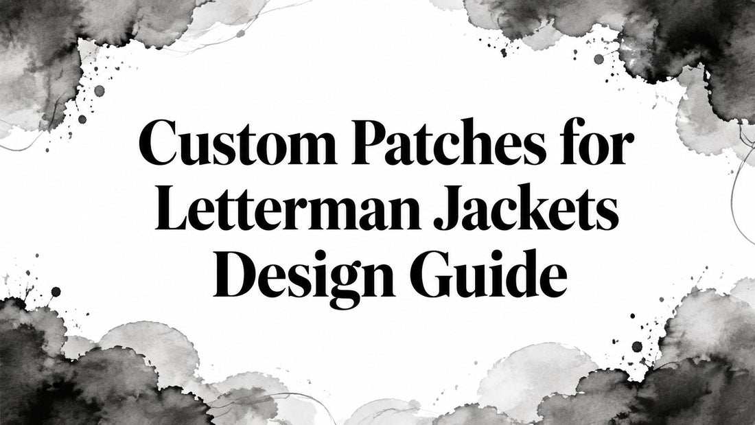 Custom Patches for Letterman Jackets Design Guide