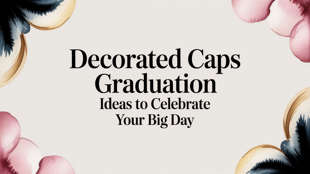Decorated Caps Graduation Ideas to Celebrate Your Big Day