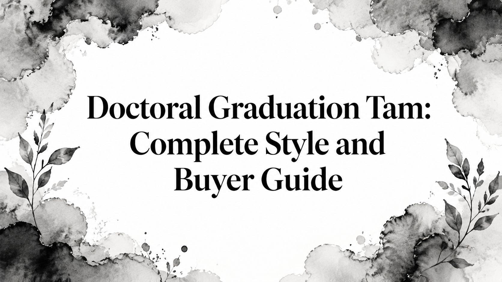 Doctoral Graduation Tam: Complete Style and Buyer Guide