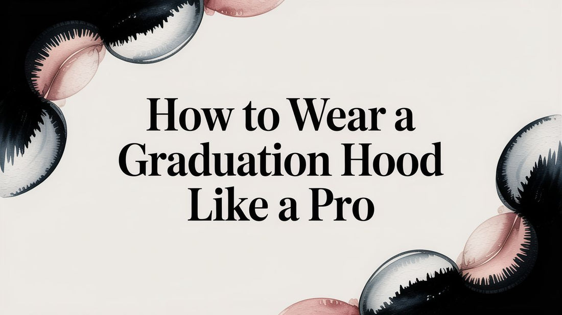 How to Wear a Graduation Hood Like a Pro