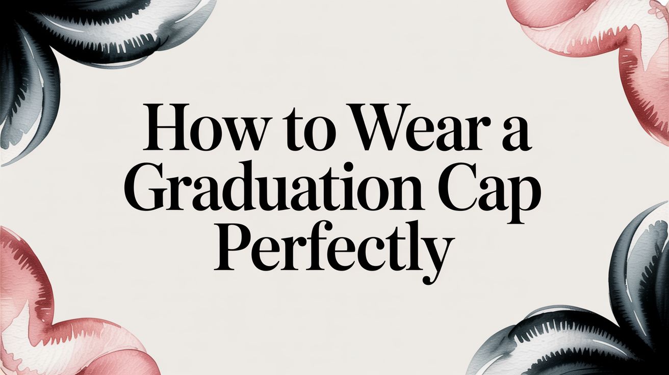 How to Wear a Graduation Cap Perfectly