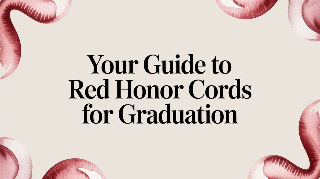Your Guide to Red Honor Cords for Graduation