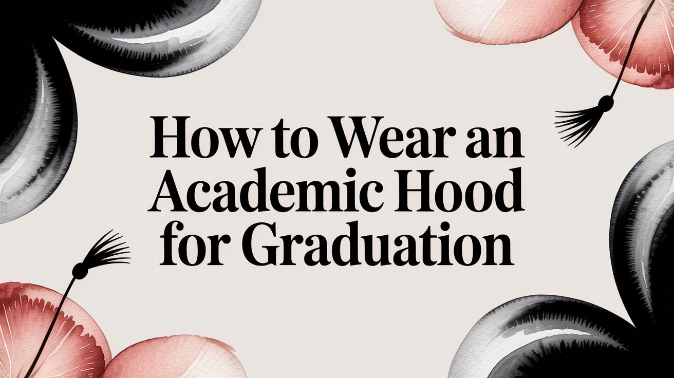How to Wear an Academic Hood for Graduation