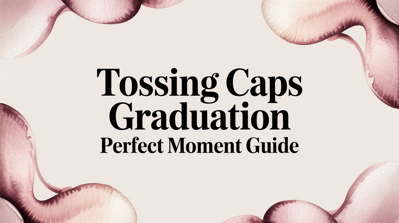 Tossing Caps Graduation Perfect Moment Guide
