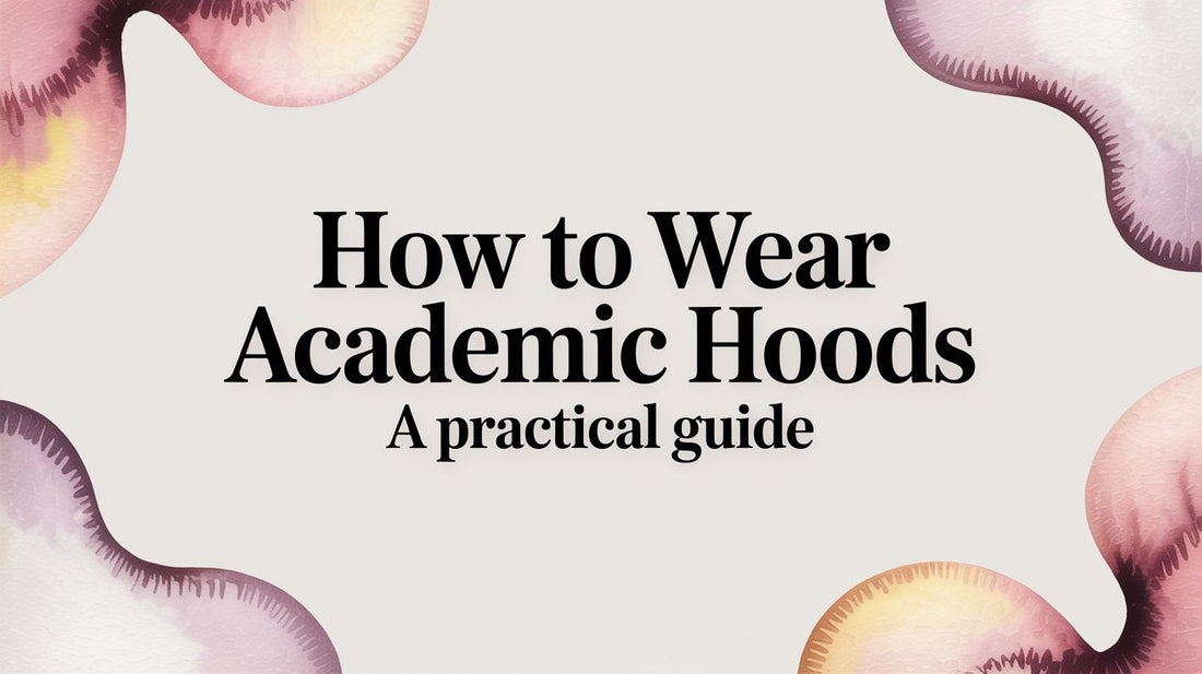 How to Wear Academic Hoods A Practical Guide