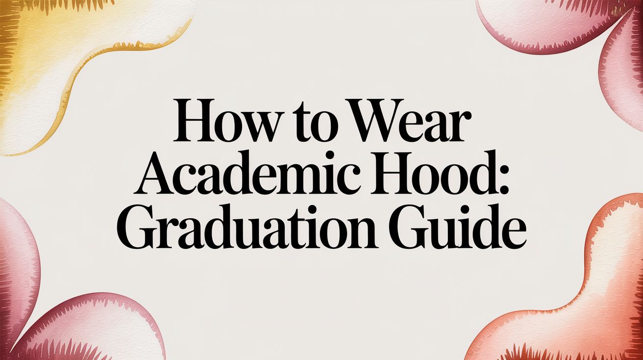 How to wear academic hood: Graduation guide
