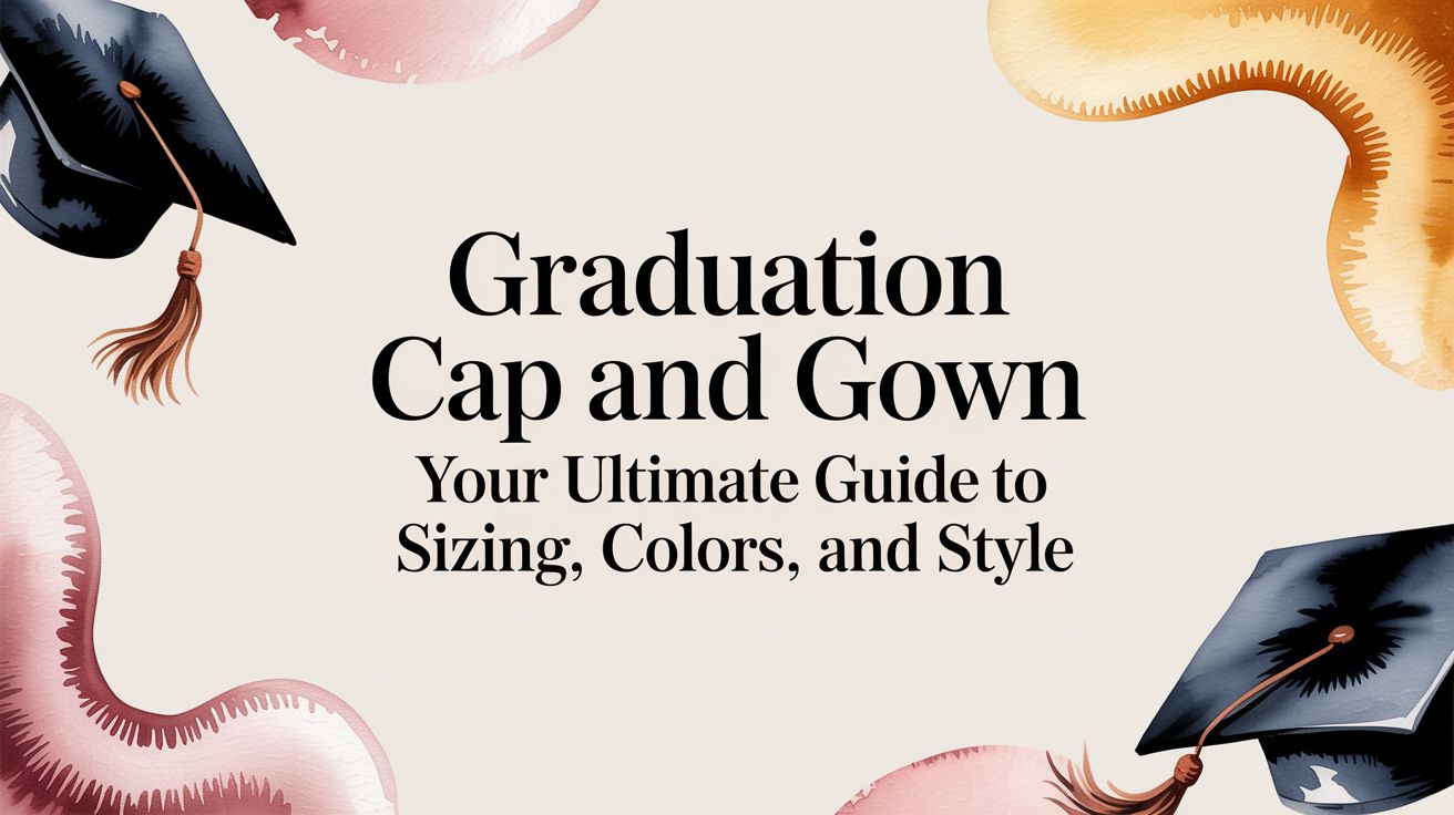 Graduation cap and gown: Your ultimate guide to sizing, colors, and style