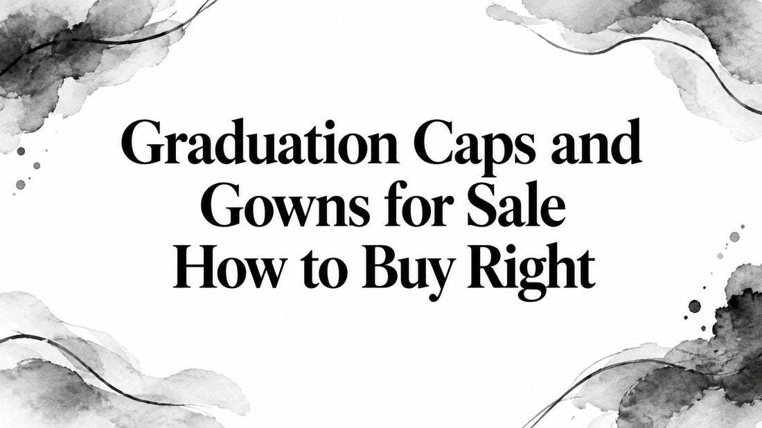 Graduation Caps and Gowns for Sale How to Buy Right