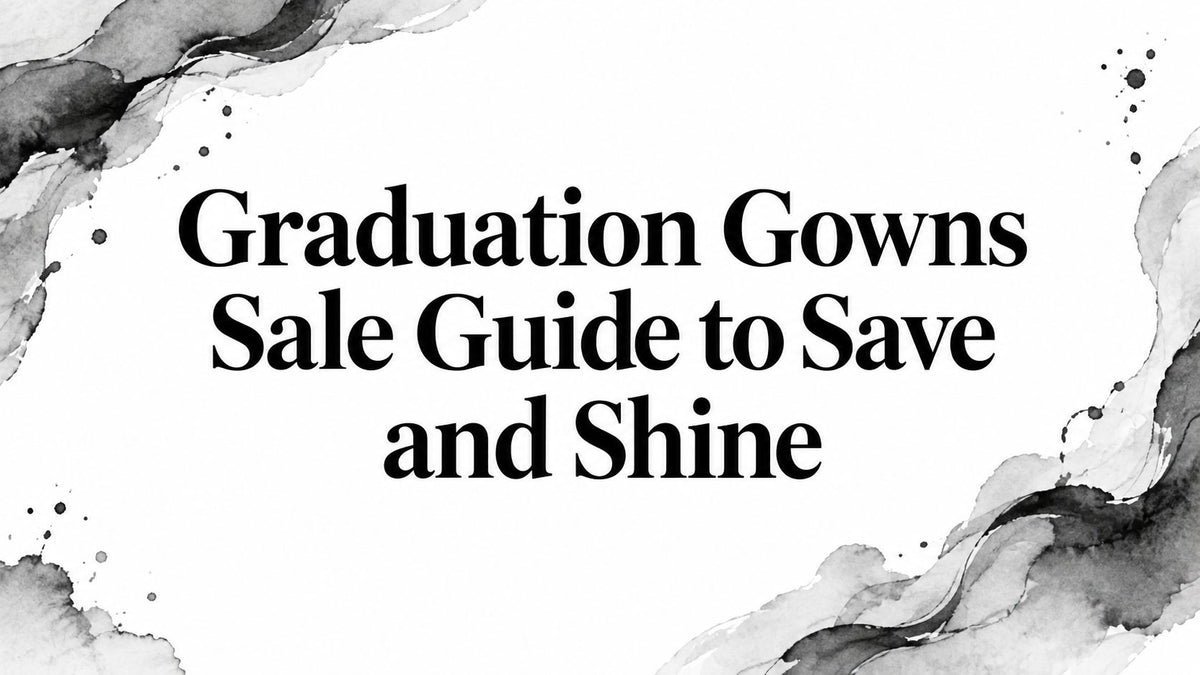 Graduation Gowns Sale Guide to Save and Shine