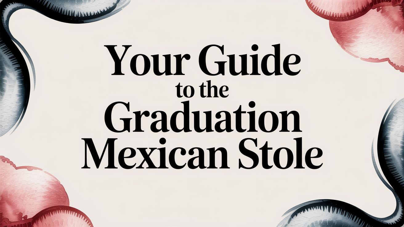 Your Guide to the Graduation Mexican Stole