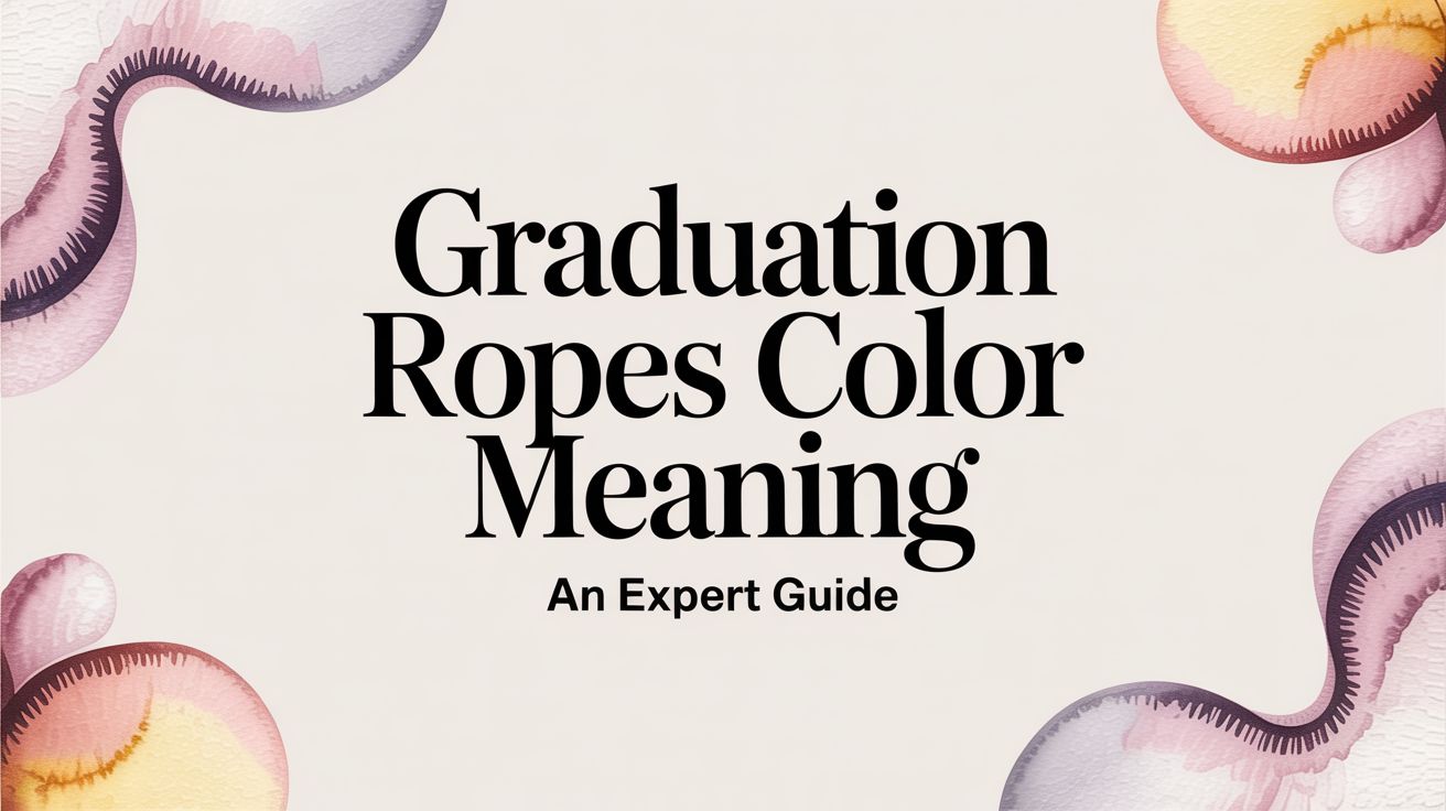 Graduation Ropes Color Meaning: A Complete Guide