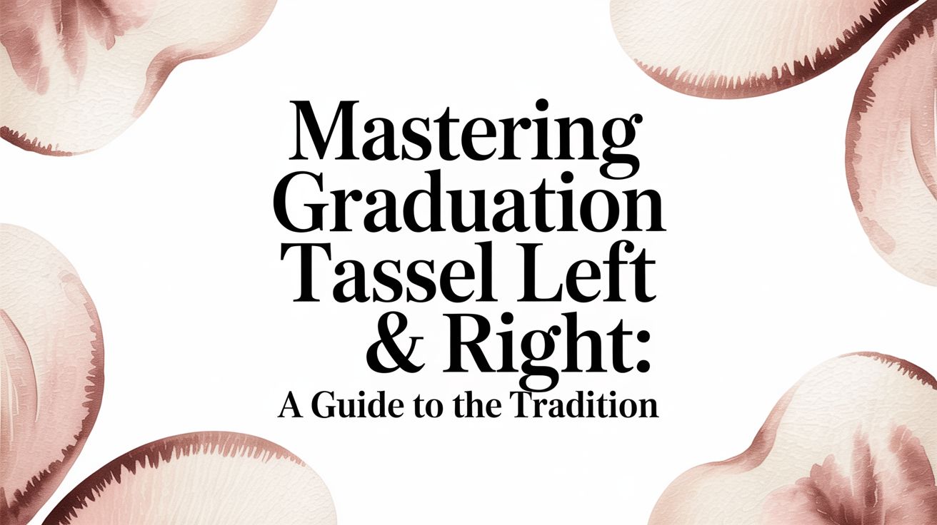 Mastering graduation tassel left right: A Guide to the Tradition
