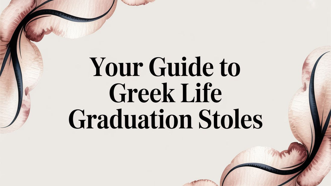 Your Guide to Greek Life Graduation Stoles