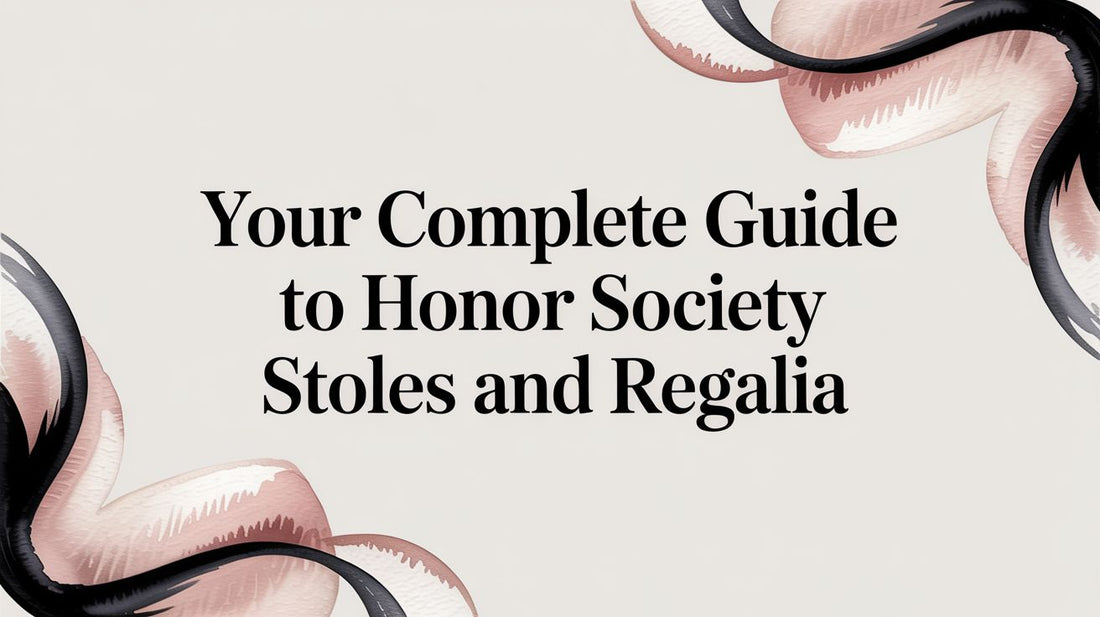 Your Complete Guide to Honor Society Stoles and Regalia