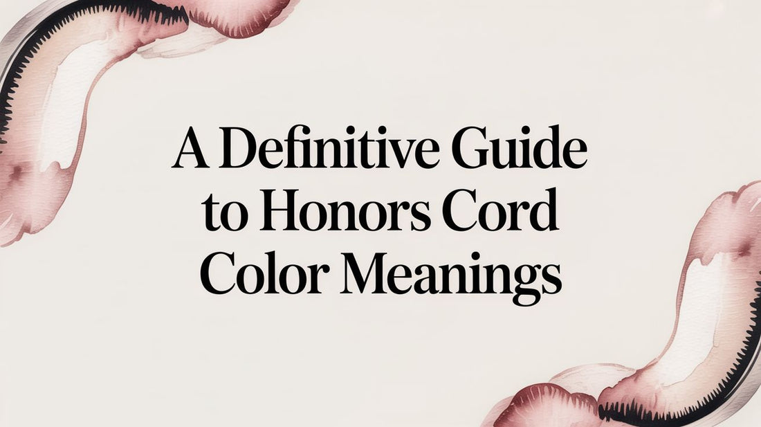 A Definitive Guide to Honors Cord Color Meanings