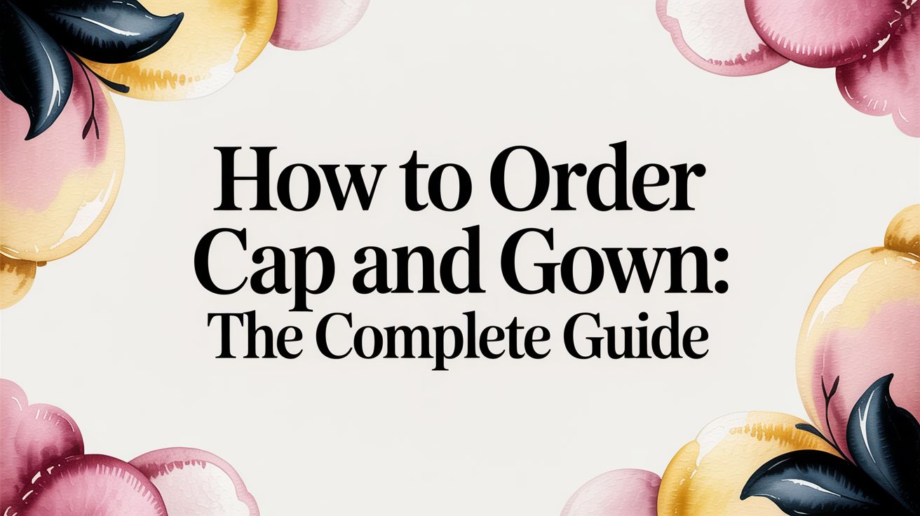 How to Order Cap and Gown: The Complete Guide