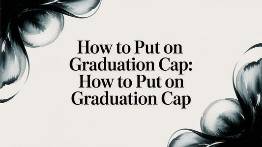 How to Put on Graduation Cap: how to put on graduation cap