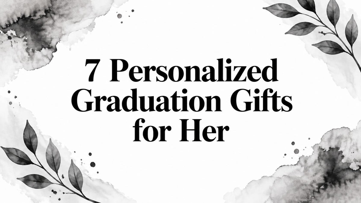 7 Personalized Graduation Gifts for Her