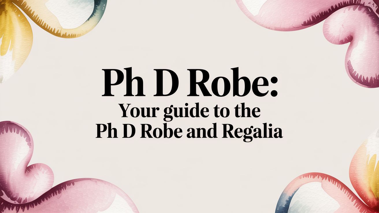 Ph D Robe: Your Guide to the ph d robe and Regalia