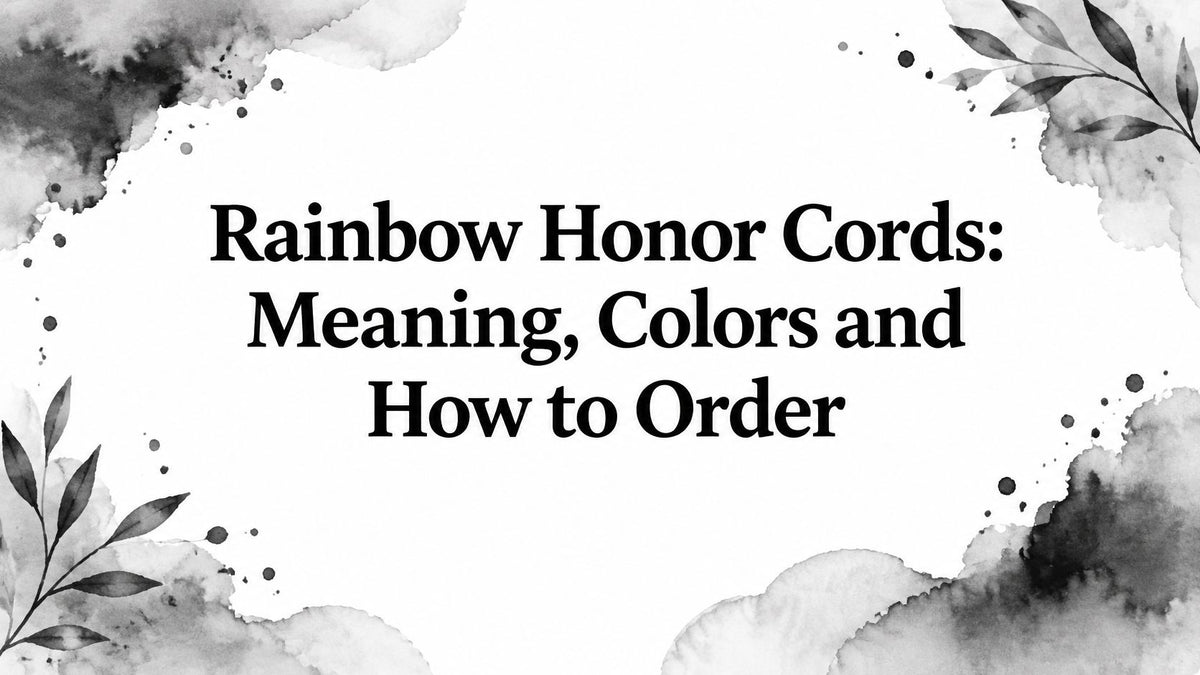 Rainbow Honor Cords: Meaning, Colors and How to Order