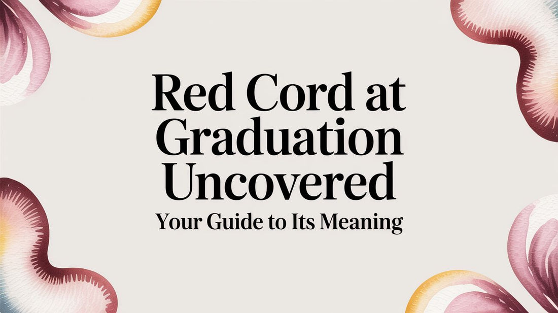Red Cord at Graduation Uncovered: Your Guide to Its Meaning