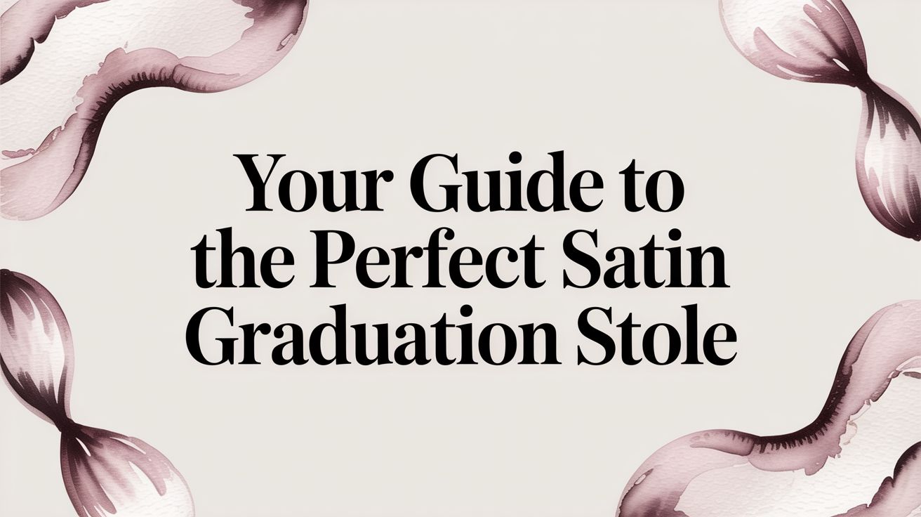 Your Ultimate Guide to the Perfect Satin Graduation Stole